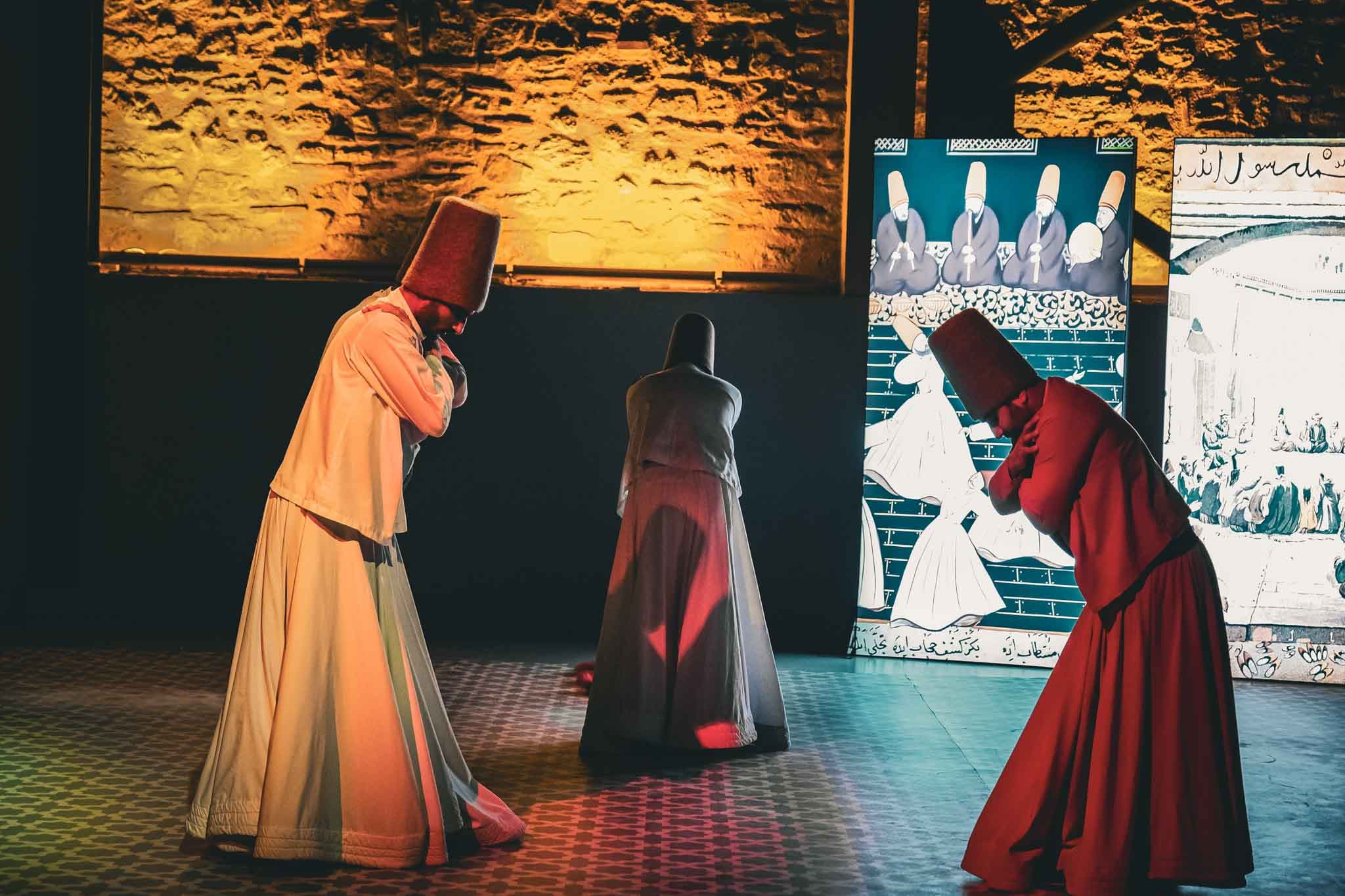 Sufism and the spiritual path - Whirling Dervish ceremony representing the inner journey in Istanbul Sufism and the spiritual path - Whirling Dervish ceremony representing the inner journey in Istanbul